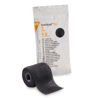 3M™ Scotchcast™ Plus Black Cast Tape, 2 Inch x 4 Yard | Quantity - 1x CS