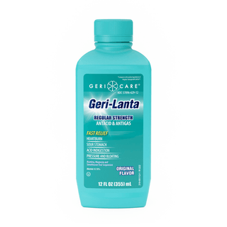 ANTACID, LIQ GERI-LANTA REGULAR STRNTH ANTIGAS 12OZ (12/CS) | Quantity - 1x CS