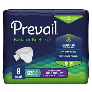 Prevail® Bariatric Ultimate Absorbency Incontinence Brief, Size C | Quantity - 1x BG