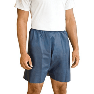 MediShorts® Nonwoven Exam Shorts, Large / X-Large, Blue | Quantity - 1x CS