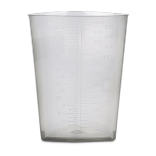 McKesson Triangular Graduated Container, 32 ounce capacity | Quantity - 1x EA