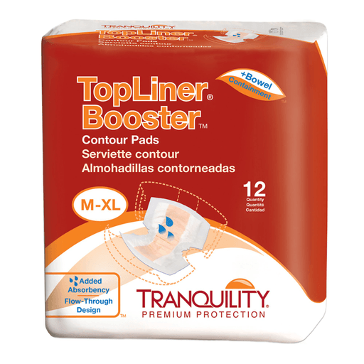 Tranquility® Top Liner® Added Absorbency Incontinence Booster Pad 13½ x 21½ Inch | Quantity - 1x CS