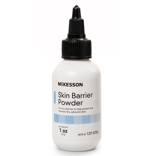 McKesson Ostomy Barrier Powder, 1-ounce puff bottle | Quantity - 1x EA