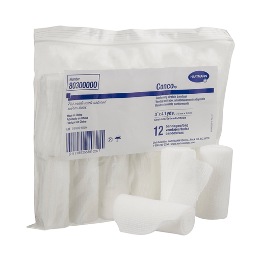 Conco® Conforming Bandage, 3 Inch x 4-1/10 Yard, 1-Ply | Quantity - 1x CS