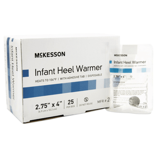 McKesson Infant Heel Warmer, 2¾ x 4 Inch | Quantity - 1x BX
