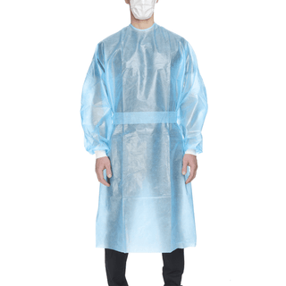 McKesson Full Back Chemotherapy Procedure Gown, Extra Large | Quantity - 1x BG
