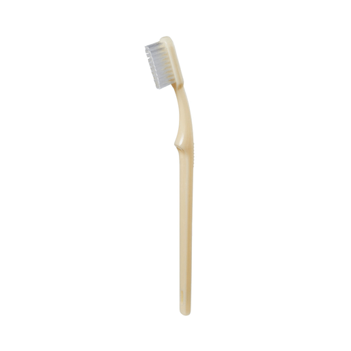 McKesson Toothbrush, Ivory, Medium, 1-1/16" x 3/8" Head, 1/2" x 5-7/8" Handle | Quantity - 1x CS