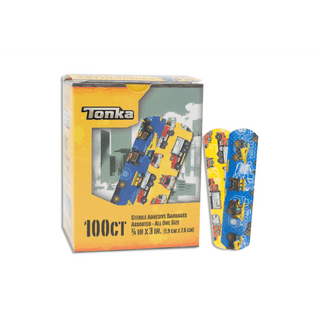 American® White Cross Stat Strip® Tonka Design Adhesive Strip,¾ x 3 Inch | Quantity - 1x CS