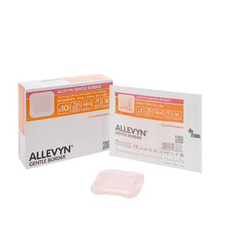 Allevyn Gentle Border Silicone Foam Dressing, 3 x 3 Inch | Quantity - 1x BX