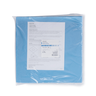 McKesson Single Layer Sterilization Wrap, 15 x 15 Inch | Quantity - 1x BX