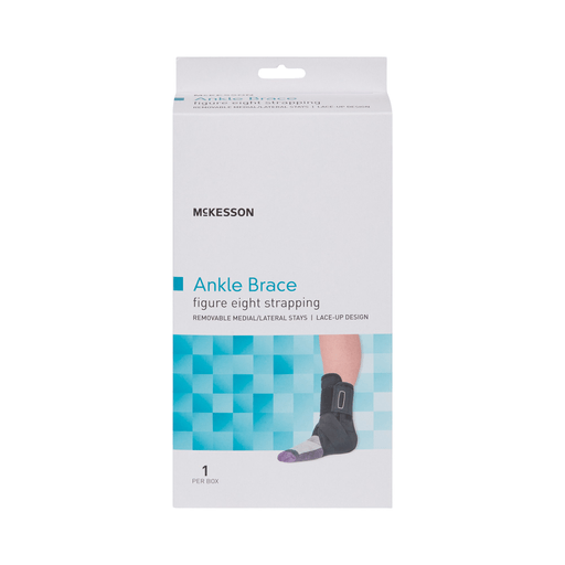 McKesson Low Profile Open Heel Open Toe Ankle Brace, Large | Quantity - 1x EA
