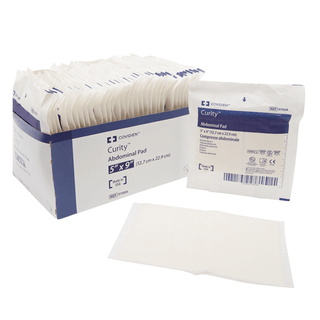 Curity™ Sterile Abdominal Pad, 5 x 9 Inch | Quantity - 1x EA