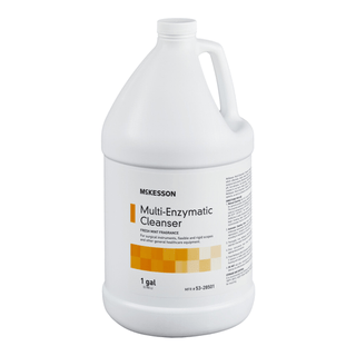 McKesson Multi-Enzymatic Instrument Detergent, 1 gal Jug, Eucalyptus Spearmint | Quantity - 1x EA