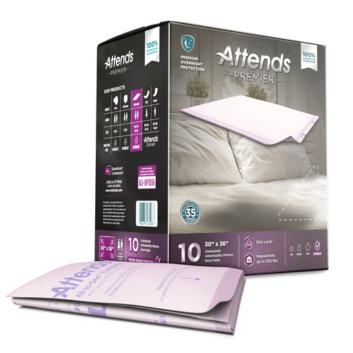 Attends® Premier Underpad, 30 x 36 Inches | Quantity - 1x BG