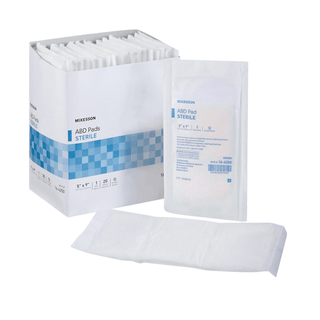 McKesson Sterile Abdominal Pad, 5 x 9 Inch | Quantity - 1x CS