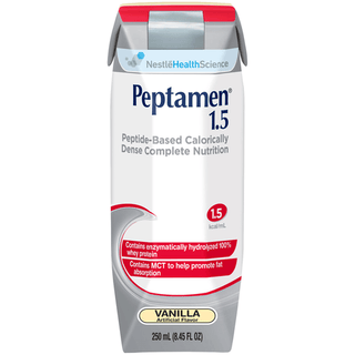 Peptamen® 1.5 Vanilla Peptide-Based Calorically Dense Complete Nutrition, 250 mL | Quantity - 1x EA