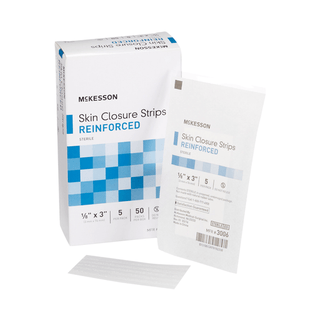 McKesson Skin Closure Strip, 1/8 X 3 Inches | Quantity - 1x BX