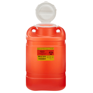 BD 1-Piece Sharps Container, 5 Gallon, 14 x 7.5 x 10.5 Inch | Quantity - 1x CS
