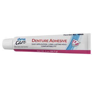 dynarex® Denture Adhesive Cream, 2 oz. Tube | Quantity - 1x EA