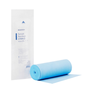 McKesson No Closure Esmark Compression Bandage, 4 Inch x 3 Yard | Quantity - 1x CS