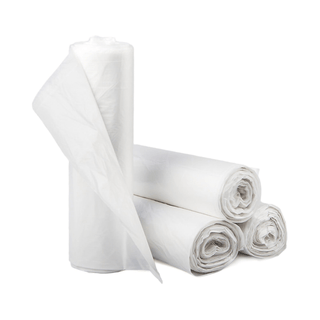 McKesson Medium Duty Clear Trash Bag, 45 gal, 12 Mic | Quantity - 1x CS