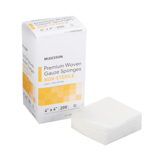 McKesson Gauze Sponge, 4 x 4 Inch, Eight Ply | Quantity - 1x PK