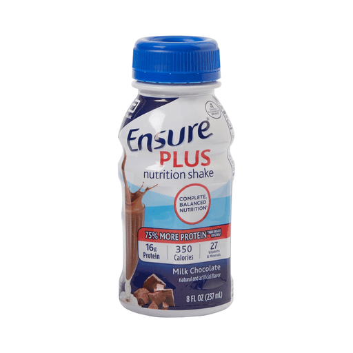Ensure® Plus Therapeutic Nutrition, Chocolate, 8-ounce bottle | Quantity - 1x PK