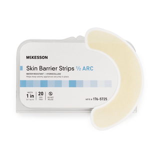 McKesson Skin Barrier ½ Arc Strip | Quantity - 1x TR