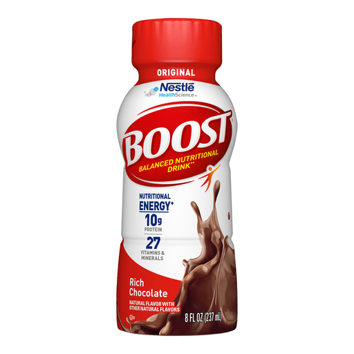 Boost® Original Chocolate Balanced Nutritional Drink, 8-ounce carton | Quantity - 1x EA