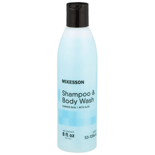 McKesson 2-in-1 Shampoo and Body Wash, Flip-Top Bottle, 8 oz, Summer Rain Scent | Quantity - 1x CS