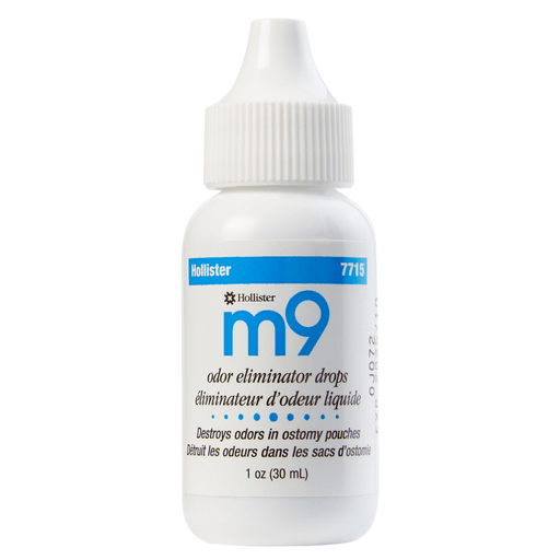 m9 Odor Eliminator Drops, 1 oz. Bottle, Unscented | Quantity - 1x BX