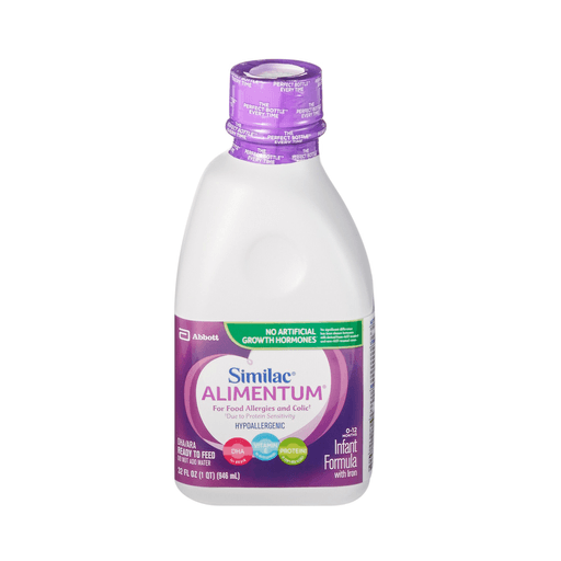 Similac® Alimentum® Ready to Use Infant Formula, 1-quart bottle | Quantity - 1x CS