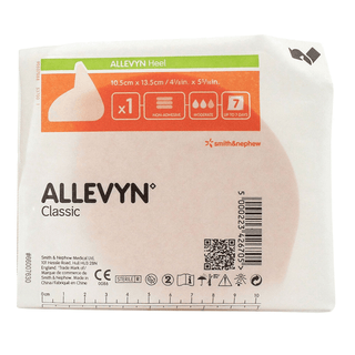 Allevyn Nonadhesive without Border Foam Dressing, 10.5 x 13.5 Centimeter | Quantity - 1x EA