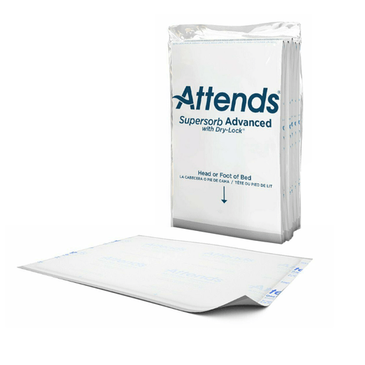 Attends® Supersorb Advanced Underpads with Dry-Lock® | Quantity - 1x CS