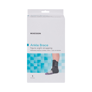 McKesson Low Profile / Open Heel / Open Toe Ankle Brace, Medium | Quantity - 1x EA