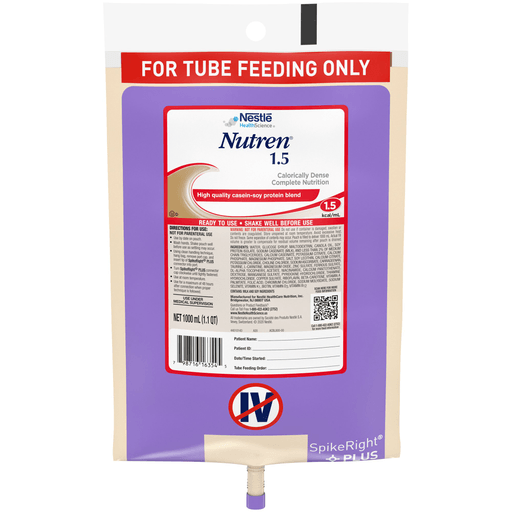 Nutren® 1.5 Ready to Hang Prefilled Container, 1000 mL Bag | Quantity - 1x EA
