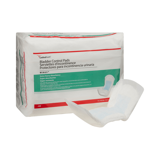 Sure Care™ Bladder Control Pads, Extra Heavy Absorbency, 4 x 14.5 Inch | Quantity - 1x CS
