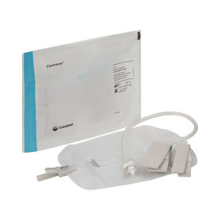 Conveen® Contour Urinary Leg Bag, Anti-Reflux Valve, Polyethylene/Flocked, 800mL | Quantity - 1x EA