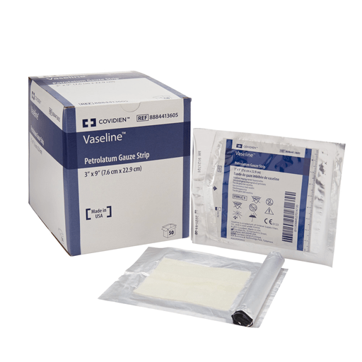 Vaseline™ Petrolatum Impregnated Dressing, 3 x 9 Inch | Quantity - 1x EA