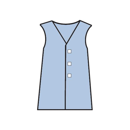VEST SURGEON SMS ST 30/CS | Quantity - 1x 30 Each / Case