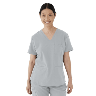 TOP SCRUB AVE WMN LEX GRY XS | Quantity - 1x 1 Each / Each