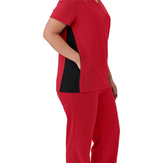 TOP  SCRUB  AVE  WMN  STATEN  RED  M | Quantity - 1x 1 Each / Each