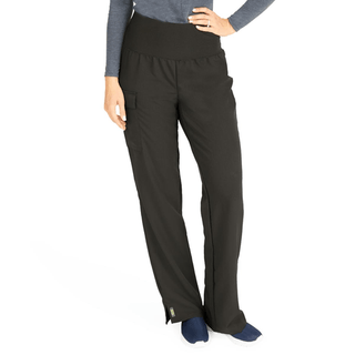 PANT SCRUB OCEAN AVE YOGA ELAST BLK 2XLP | Quantity - 1x 1 Each / Each