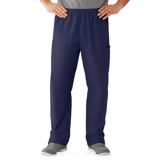 PANT SCRUB CARGO UNISEX NAVY LG MD | Quantity - 1x 1 Each / Each