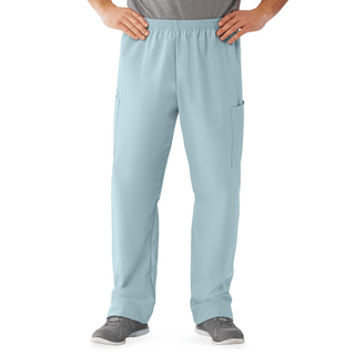 PANT SCRUB CARGO UNISEX MISTY XS MD | Quantity - 1x 1 Each / Each
