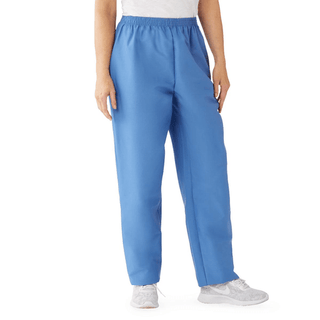 PANT SCRUB LADIES ELASTIC 2PKT CEIL LG | Quantity - 1x 1 Each / Each