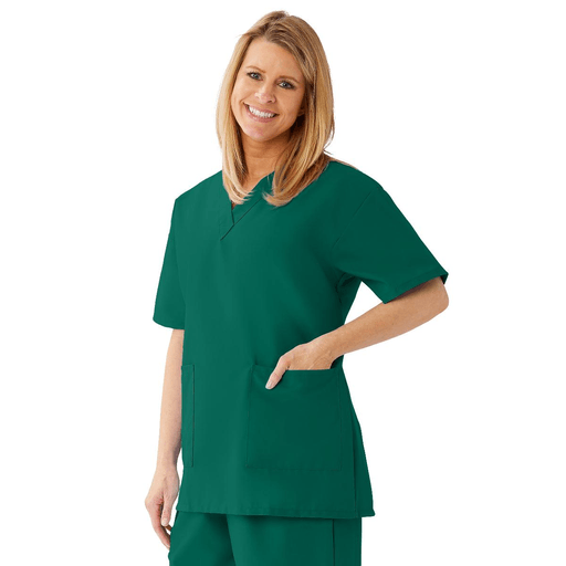 SCRUB TOP HNTGR A-S 2 LOW PKTS 4XL | Quantity - 1x 1 Each / Each