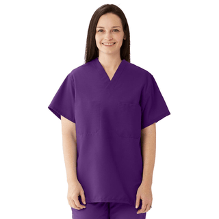TOP SCRUB REV 2PKT PURPLE MDL-CC MD | Quantity - 1x 1 Each / Each