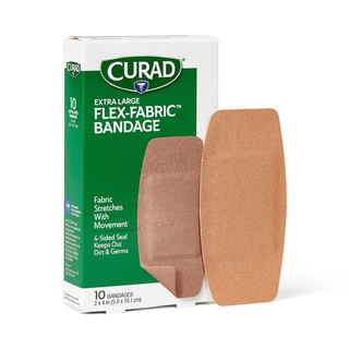 XL FABRIC  CURAD  10CT  2 X4   10/BX | Quantity - 1x 1 Box / Box