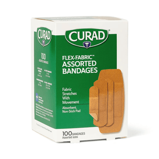 DBD-BANDAGE ADHSV FABRIC CURAD ASSTD 100 | Quantity - 1x 24 Box / Case